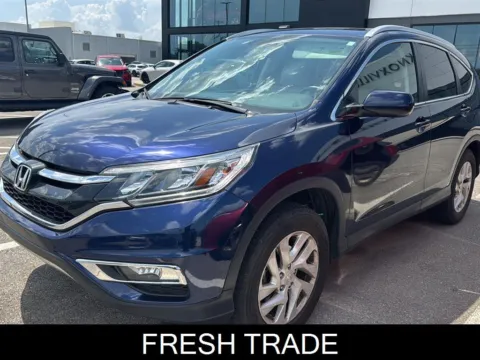 Blue 2015 HONDA CRV EXL for sale in Knoxville, TN