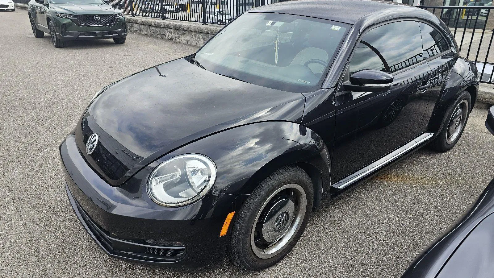 Black 2016 Volkswagen Beetle Coupe 1.8T Classic for sale in Knoxville, TN