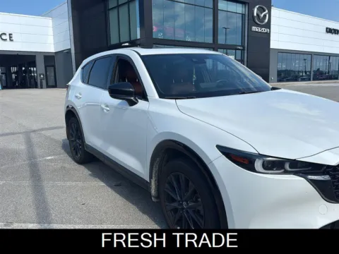 White 2024 Mazda CX-5 2.5 Carbon Turbo for sale in Knoxville, TN