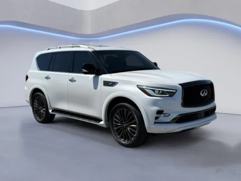 White 2024 INFINITI QX80 SENSORY for sale in Alcoa, TN