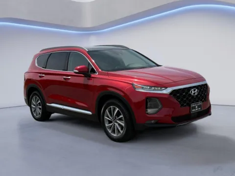 Red 2019 Hyundai Santa Fe Ultimate for sale in Alcoa, TN