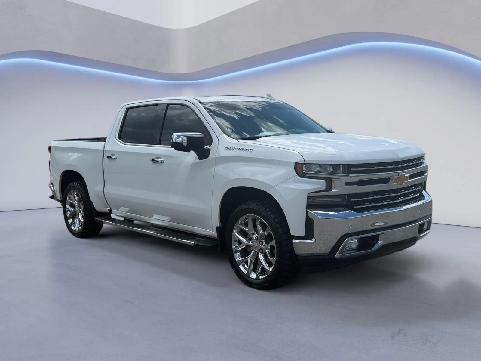 Silver 2020 Chevrolet Silverado 1500 LTZ for sale in Alcoa, TN