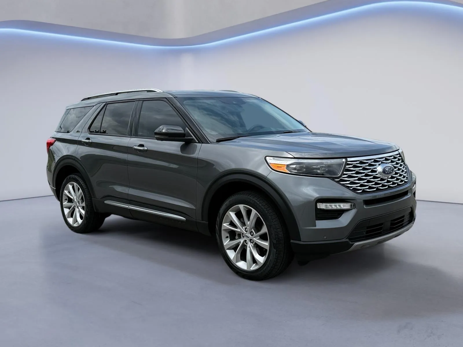 Gray 2023 Ford Explorer Platinum for sale in Alcoa, TN