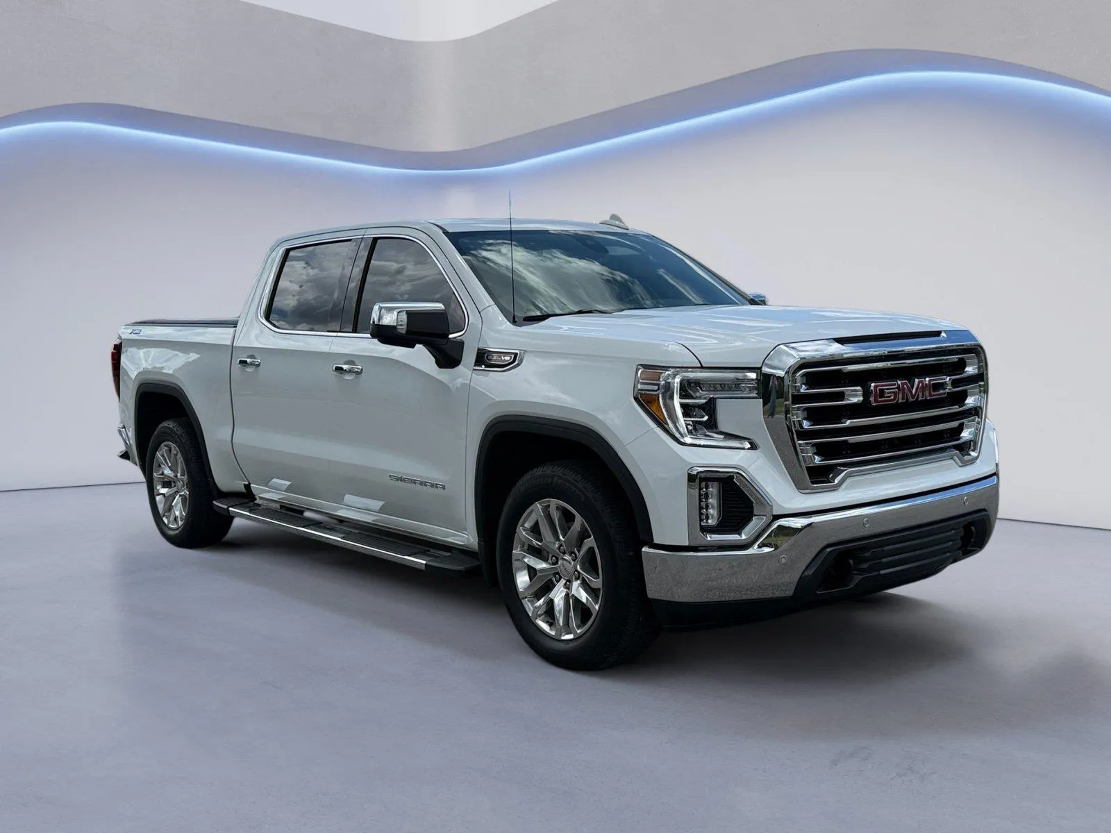 White 2021 GMC Sierra 1500 SLT for sale in Alcoa, TN