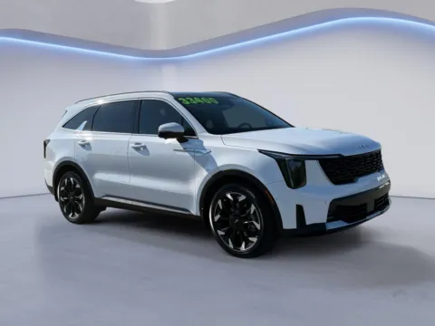 White 2024 Kia Sorento SX for sale in Alcoa, TN