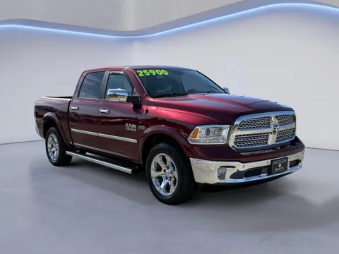 Red 2017 Ram 1500 Laramie for sale in Alcoa, TN