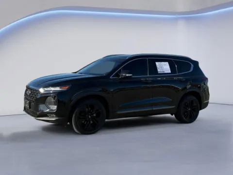 Black 2019 Hyundai Santa Fe Ultimate for sale in Alcoa, TN