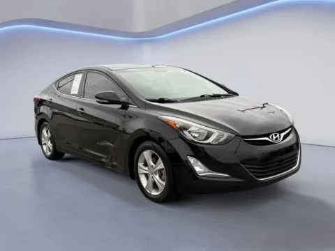 Black 2016 HYUNDAI ELANTRA for sale in Alcoa, TN