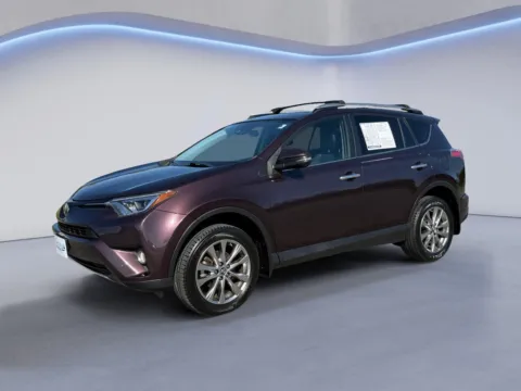 Black 2017 Toyota RAV4 Limited for sale in Alcoa, TN