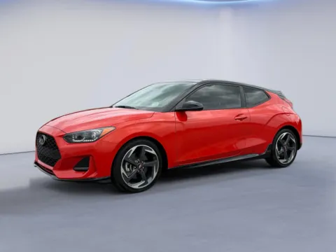 Orange 2020 Hyundai Veloster Turbo Ultimate for sale in Alcoa, TN