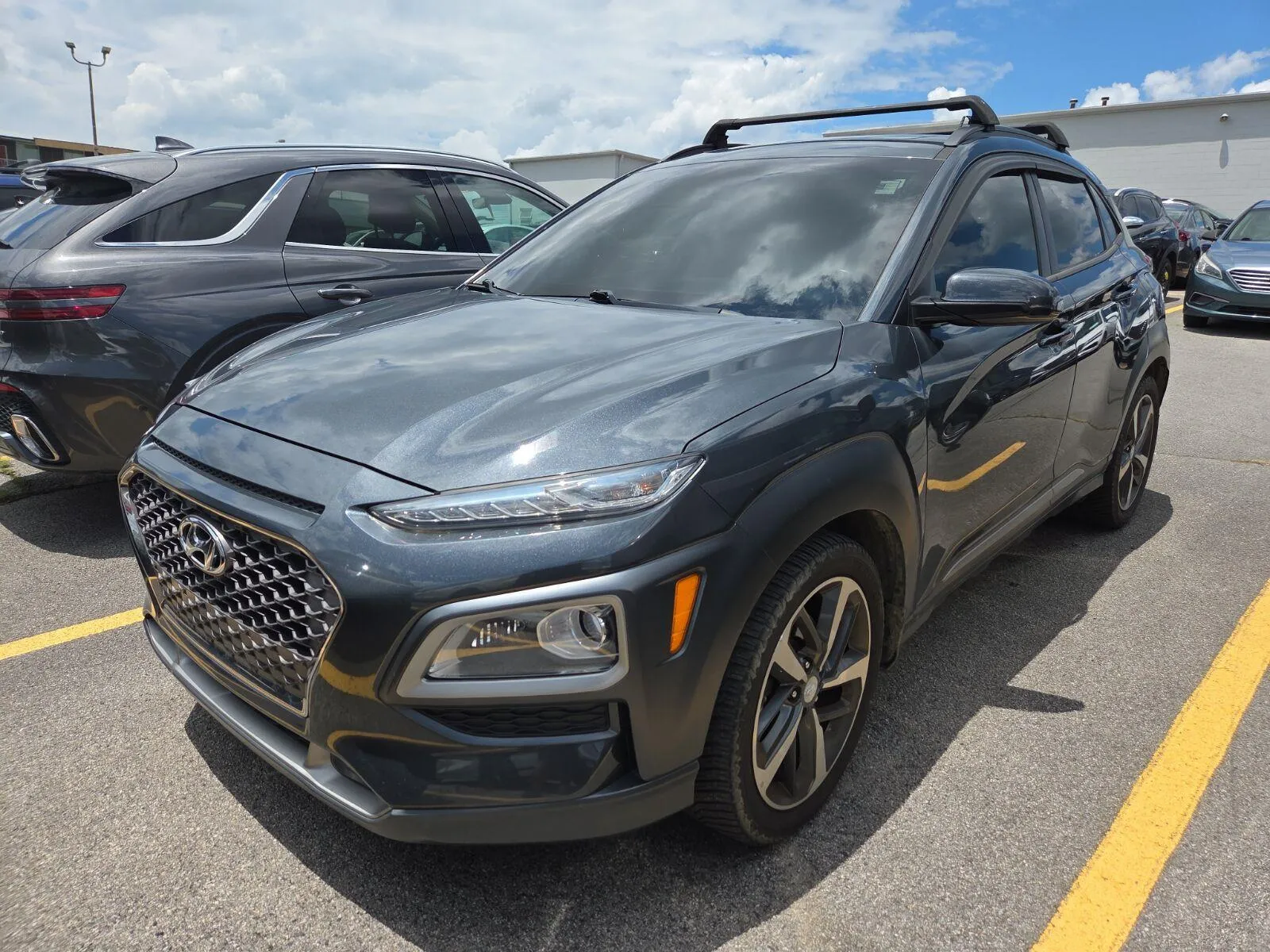 Gray 2018 Hyundai Kona Limited for sale in Alcoa, TN