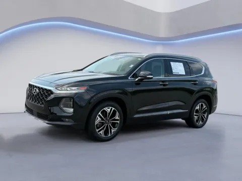 Black 2019 Hyundai Santa Fe Ultimate for sale in Alcoa, TN