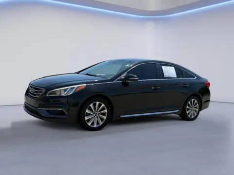 Black 2016 Hyundai Sonata 2.4L Sport for sale in Alcoa, TN