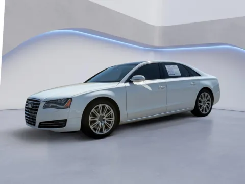 White 2014 Audi A8 L 4.0T for sale in Alcoa, TN