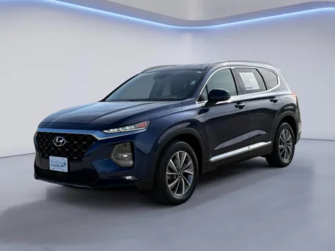Blue 2019 Hyundai Santa Fe SEL Plus for sale in Alcoa, TN