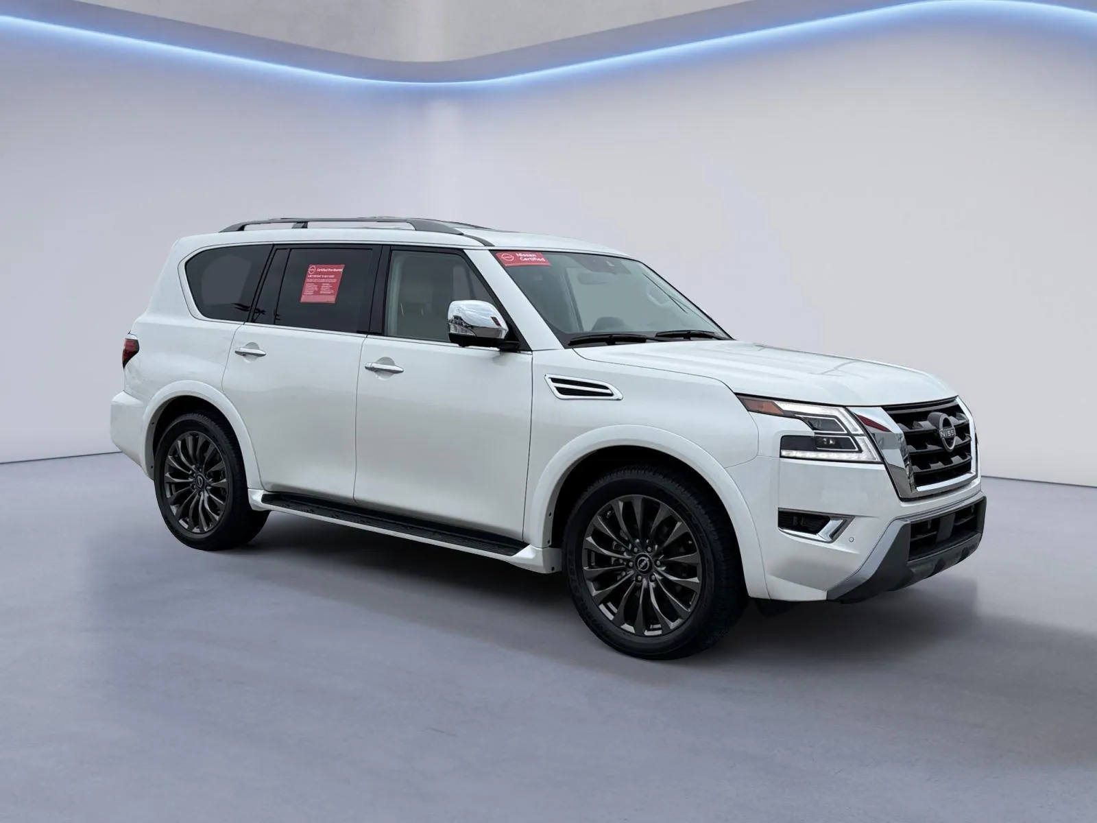White 2024 Nissan Armada Platinum for sale in Alcoa, TN