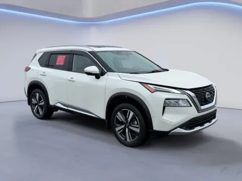 White 2022 Nissan Rogue Platinum for sale in Alcoa, TN