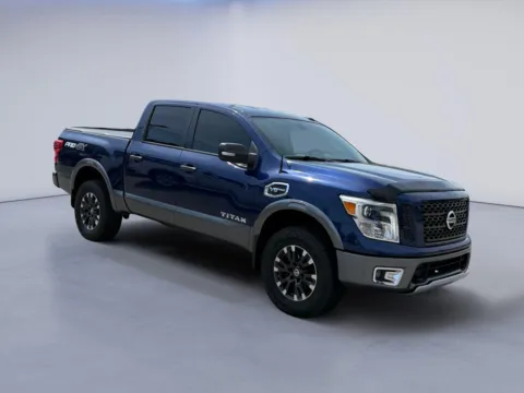 Blue 2017 Nissan Titan PRO-4X for sale in Alcoa, TN