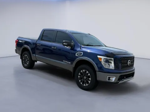 Blue 2017 Nissan Titan PRO-4X for sale in Alcoa, TN