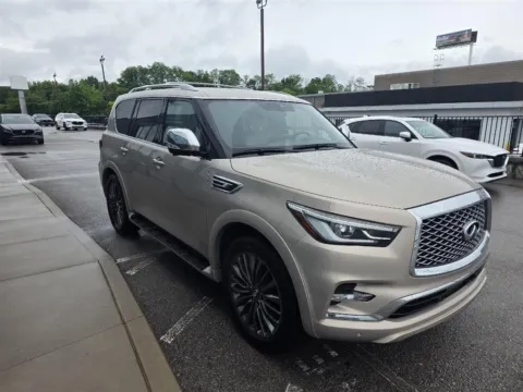 Silver 2024 INFINITI QX80 SENSORY for sale in Alcoa, TN