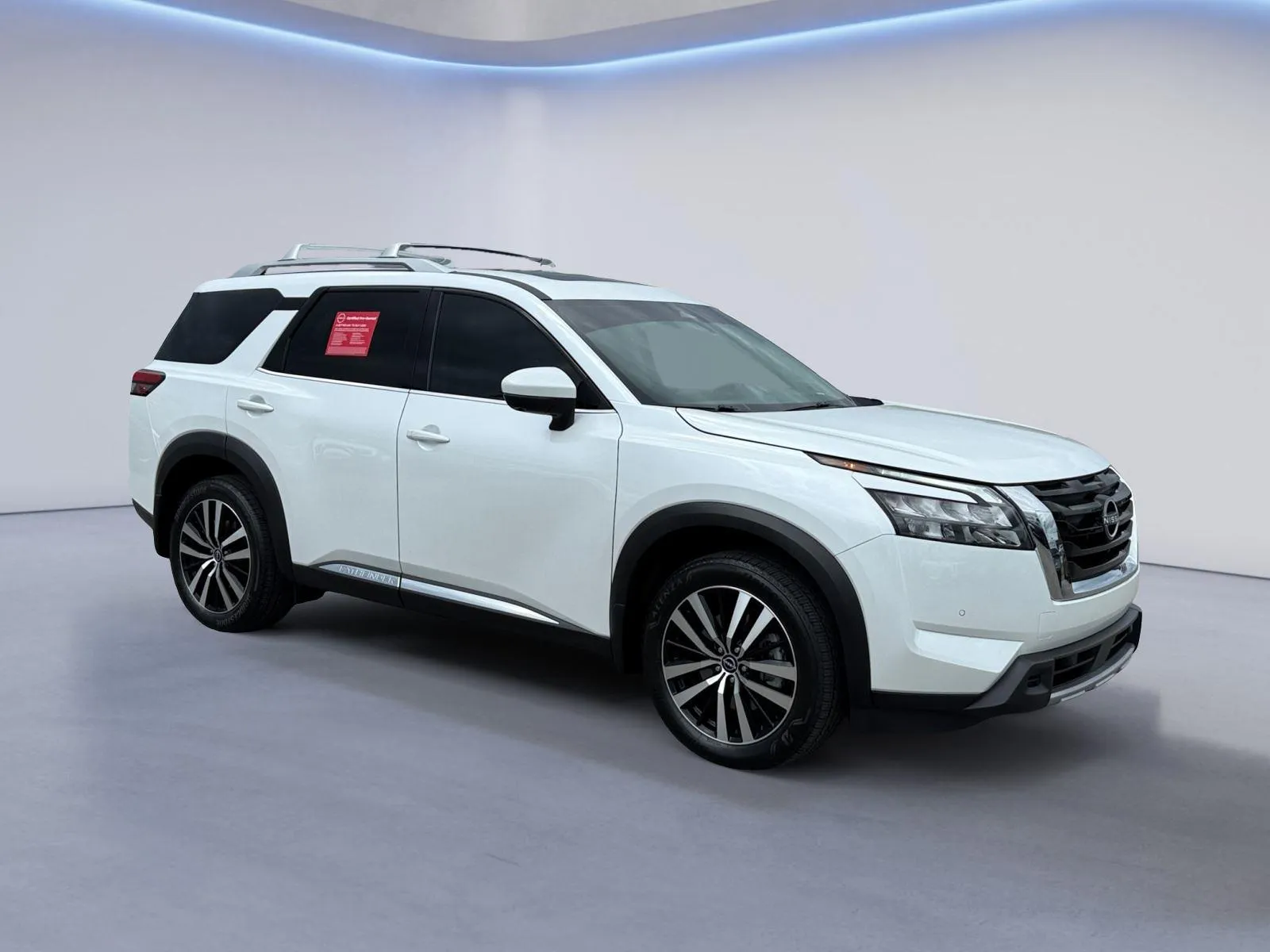 White 2025 Nissan Pathfinder Platinum for sale in Alcoa, TN