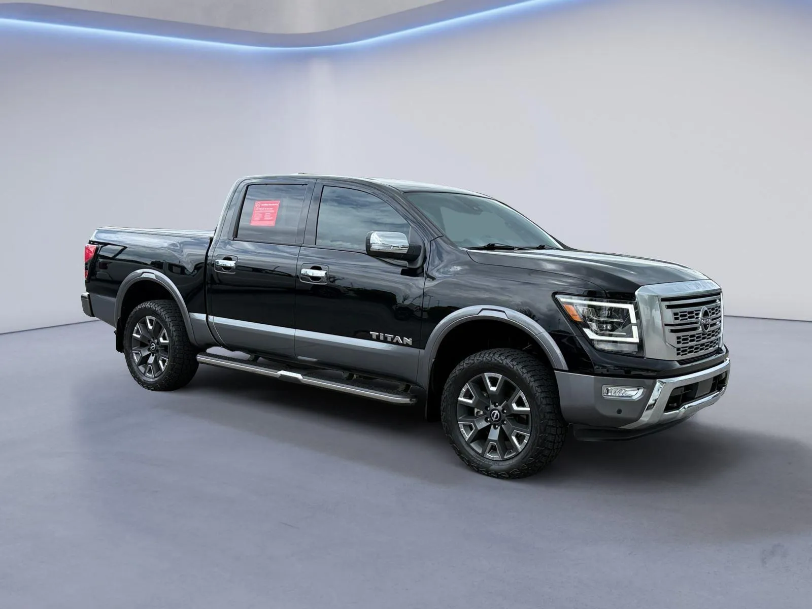 Black 2023 Nissan Titan Platinum Reserve for sale in Alcoa, TN