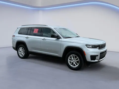 Silver 2024 Jeep Grand Cherokee L Laredo for sale in Alcoa, TN