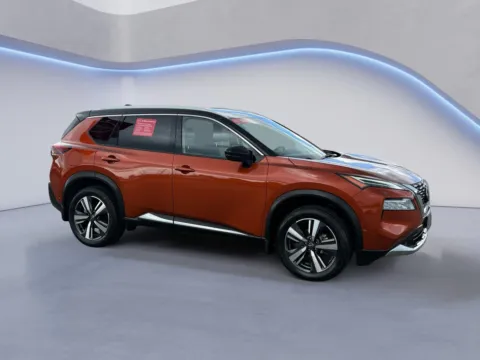 Orange 2023 Nissan Rogue Platinum for sale in Alcoa, TN