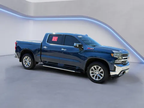 Blue 2021 Chevrolet Silverado 1500 LTZ for sale in Alcoa, TN