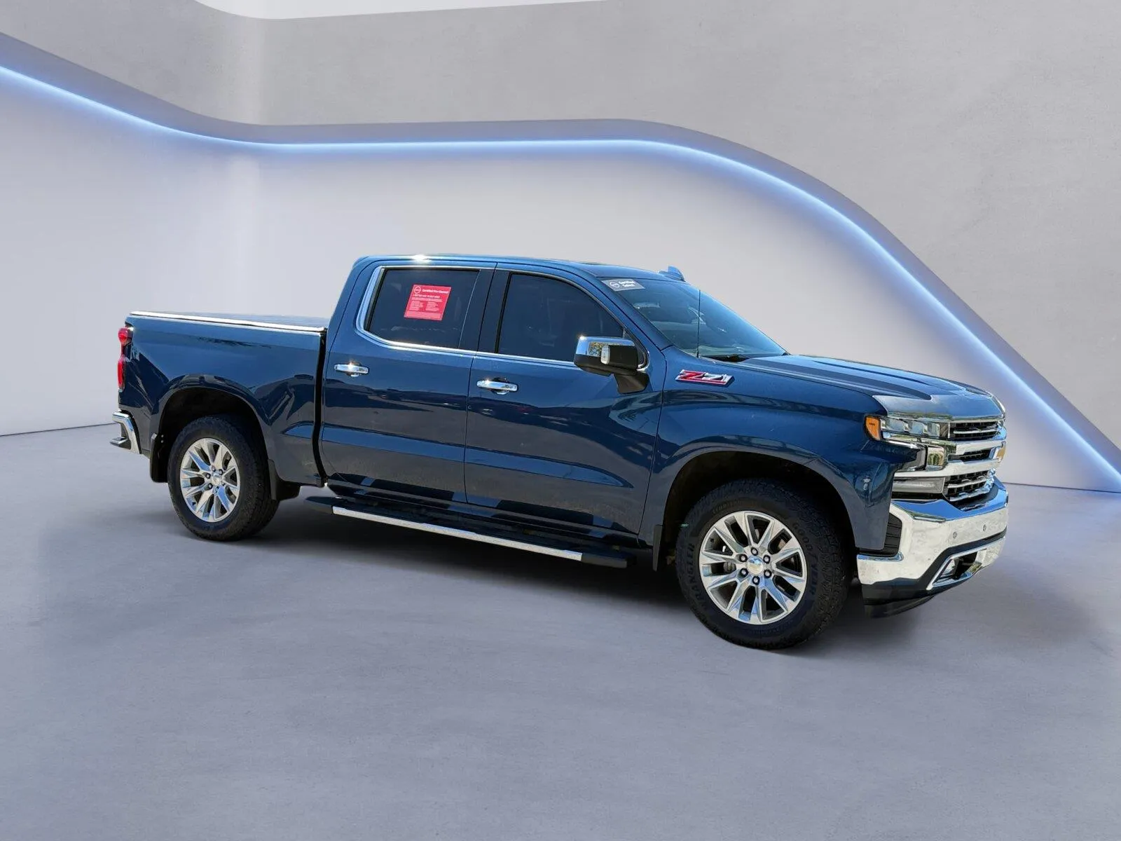 Blue 2021 Chevrolet Silverado 1500 LTZ for sale in Alcoa, TN