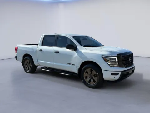 White 2024 Nissan Titan SV for sale in Alcoa, TN