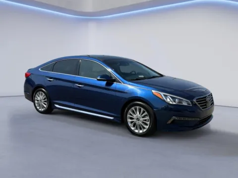 Blue 2015 Hyundai Sonata 2.4L Limited for sale in Alcoa, TN