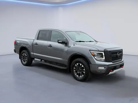 Gray 2021 Nissan Titan PRO-4X for sale in Alcoa, TN
