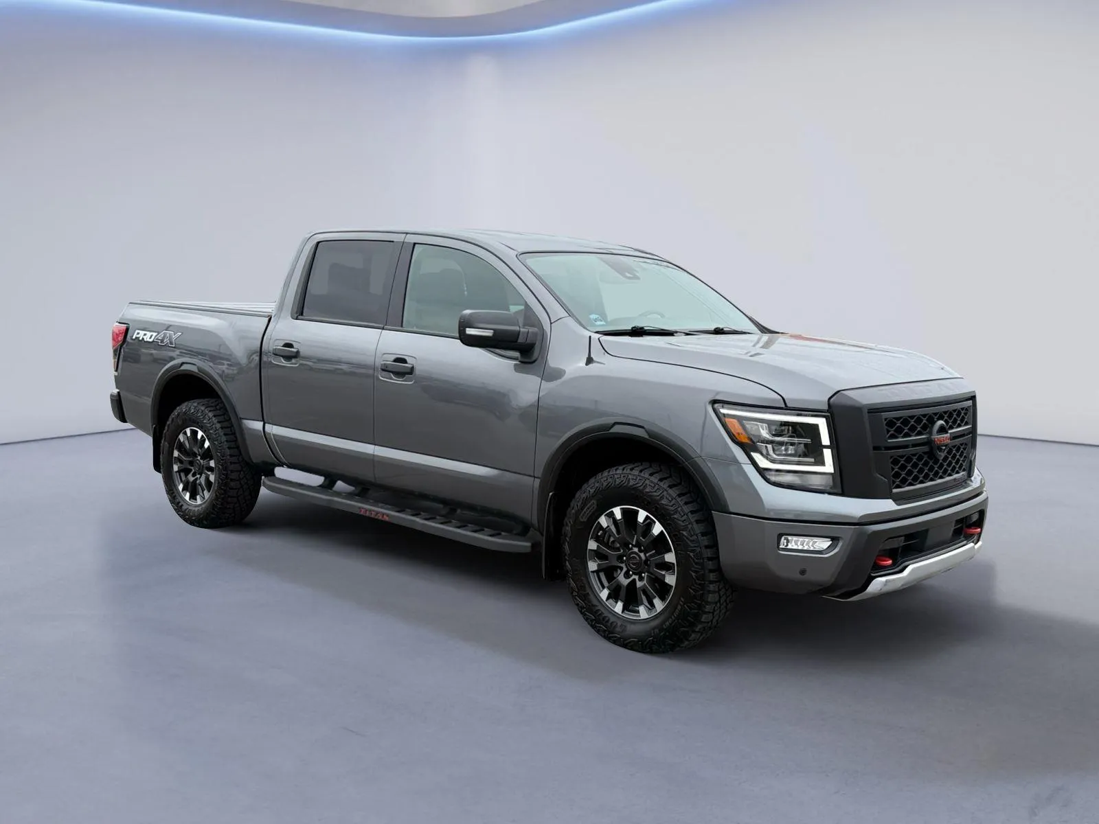 Gray 2021 Nissan Titan PRO-4X for sale in Alcoa, TN