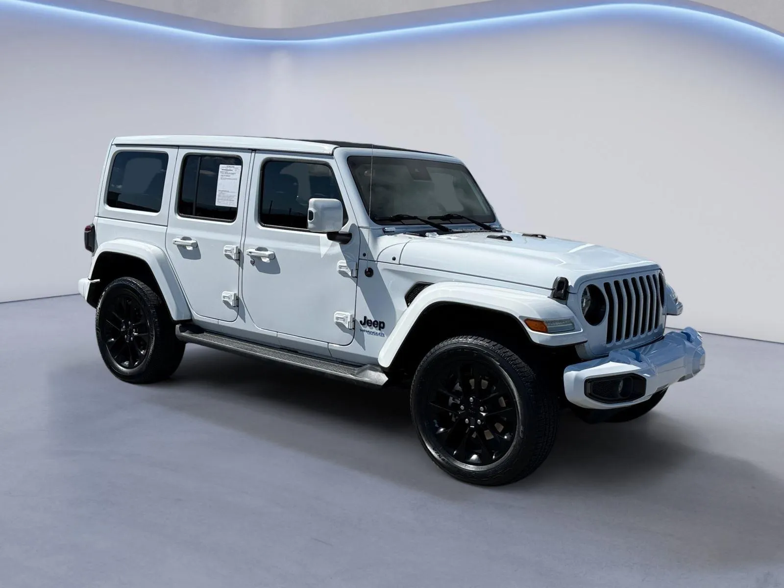 White 2021 Jeep Wrangler 4xe Unlimited Sahara High Altitude for sale in Alcoa, TN