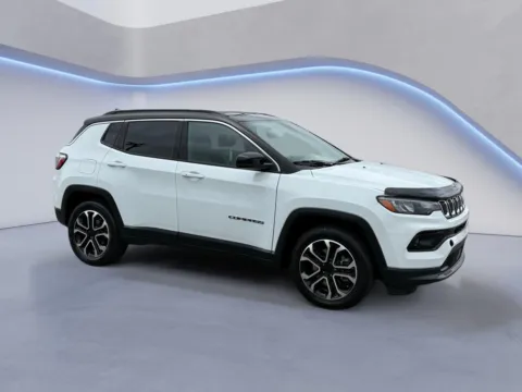 White 2024 Jeep Compass Limited for sale in Alcoa, TN
