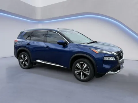 Blue 2023 Nissan Rogue Platinum for sale in Alcoa, TN