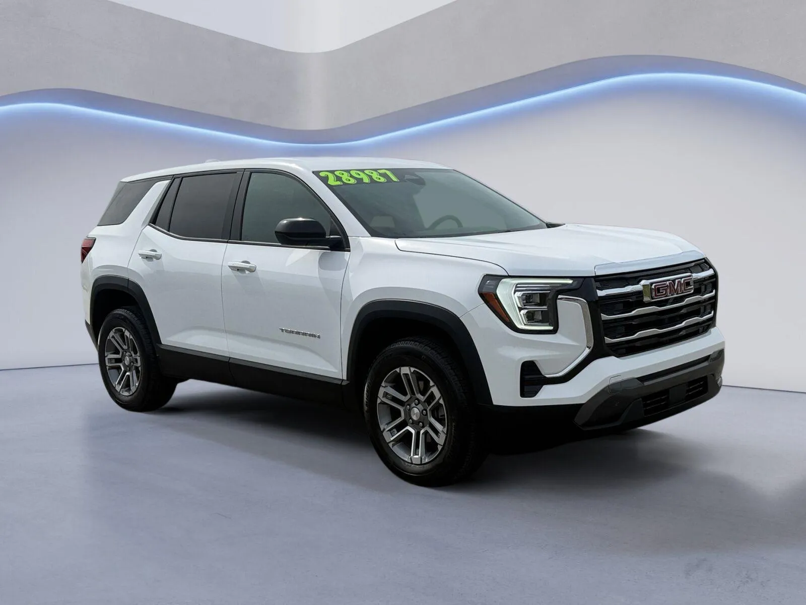 White 2026 GMC Terrain FWD Elevation for sale in Alcoa, TN