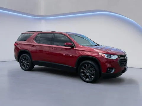 Red 2018 Chevrolet Traverse RS for sale in Alcoa, TN