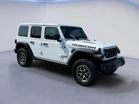 White 2025 Jeep Wrangler Rubicon for sale in Alcoa, TN