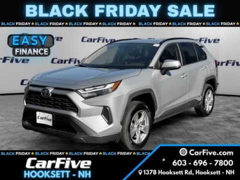 Silver 2022 Toyota RAV4 Hybrid XLE for sale in Hooksett, NH