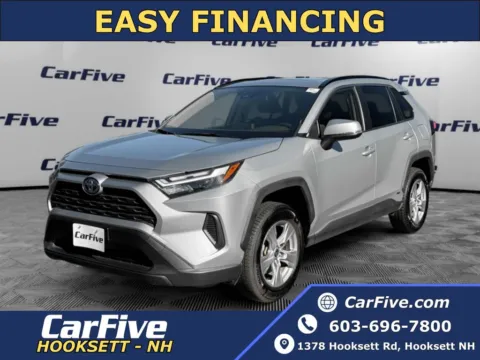 Silver 2022 Toyota RAV4 Hybrid XLE for sale in Hooksett, NH