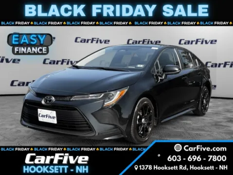 Black 2023 Toyota Corolla LE for sale in Hooksett, NH