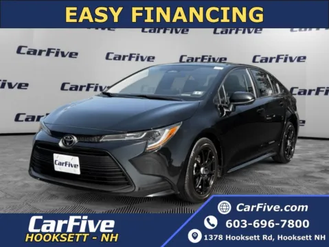 Black 2023 Toyota Corolla LE for sale in Hooksett, NH