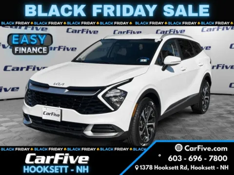 White 2023 Kia Sportage Hybrid EX for sale in Hooksett, NH