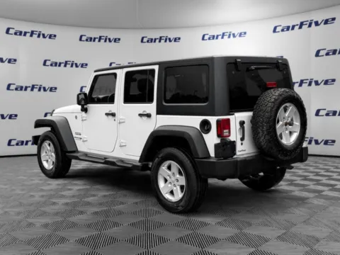 Another view of 2018 Jeep Wrangler JK Unlimited Sport for sale in Hooksett, NH at CarFive Hooksett, NH