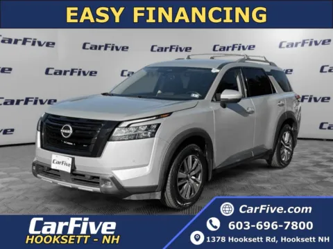 Silver 2022 Nissan Pathfinder SL for sale in Hooksett, NH