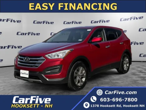 Red 2015 Hyundai Santa Fe Sport for sale in Hooksett, NH