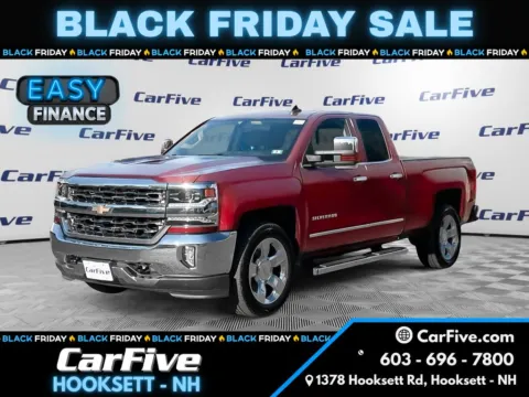 Red 2017 Chevrolet Silverado 1500 LTZ for sale in Hooksett, NH