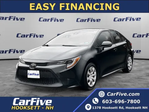 Black 2021 Toyota Corolla LE for sale in Hooksett, NH